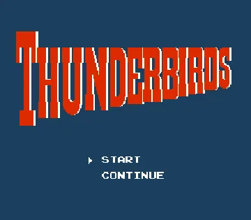 Thunderbirds (USA) screen shot title